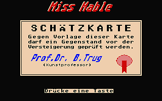 Grosse Kunstauktion (Der) atari screenshot